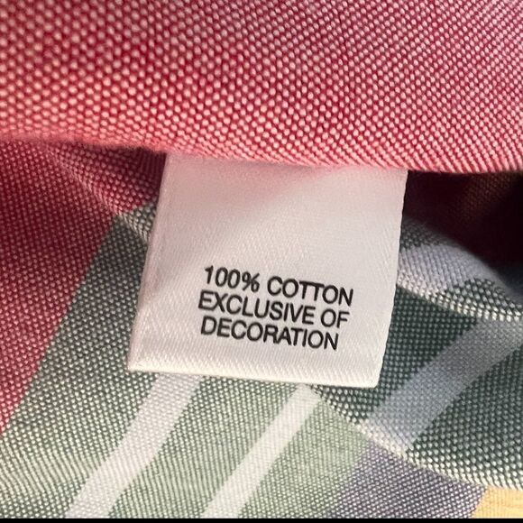 Cremiux Striped Button Up Shirt. Spring/Summer Colors. Size Med. Great Cond!! - Picture 9 of 9